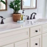 How to Updating Your Bathroom with Almond Fixtures — Materials & Costs